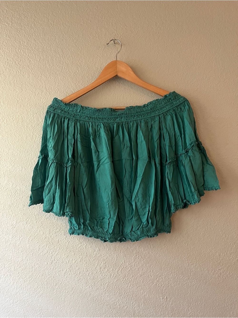 Free People Off the Shoulder Boho Blouse Small